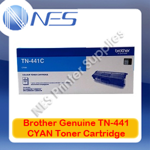 Brother Genuine TN-441C CYAN Toner Cartridge for HL-L8260CDW/HL-L8360CDW/MFC-L8690CDW/MFC-L8900CDW (1.8K)